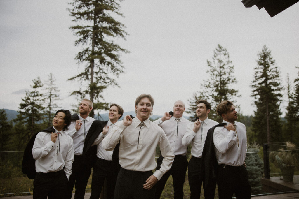 Lauren & Vince’s Intimate Whitefish Montana Wedding at The Homestead
