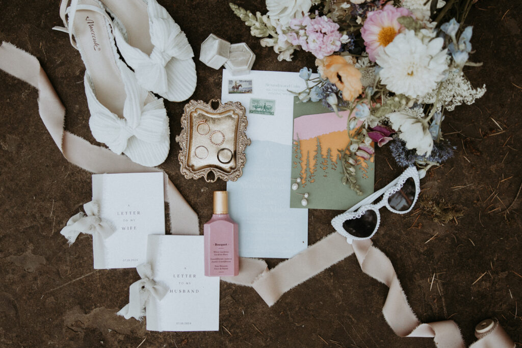 An Intimate Glacier Park Elopement with the Prettiest Backyard Details