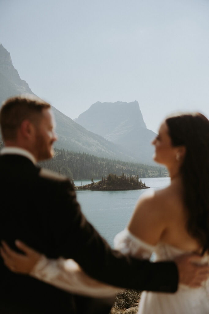 An Intimate Glacier Park Elopement with the Prettiest Backyard Details