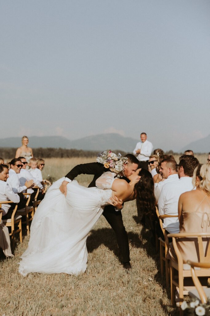 An Intimate Glacier Park Elopement with the Prettiest Backyard Details