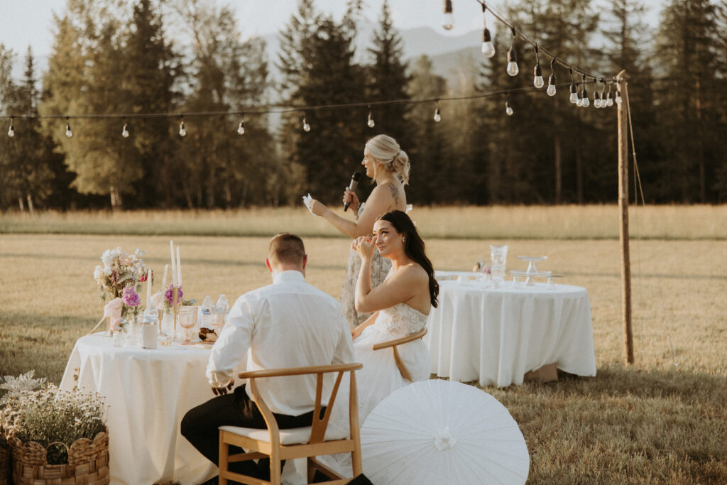 An Intimate Glacier Park Elopement with the Prettiest Backyard Details