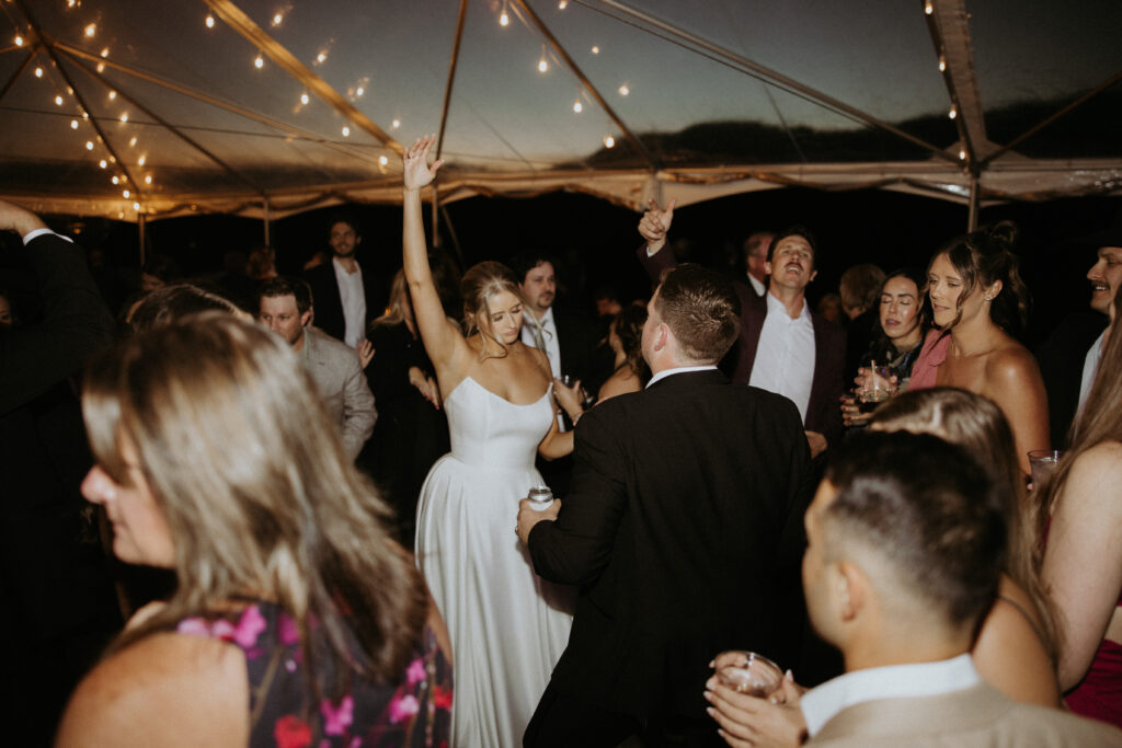 Golden Hour, Mountain Views & One Hell of a Party: This Snow Moon Ranch Wedding Had It ALL