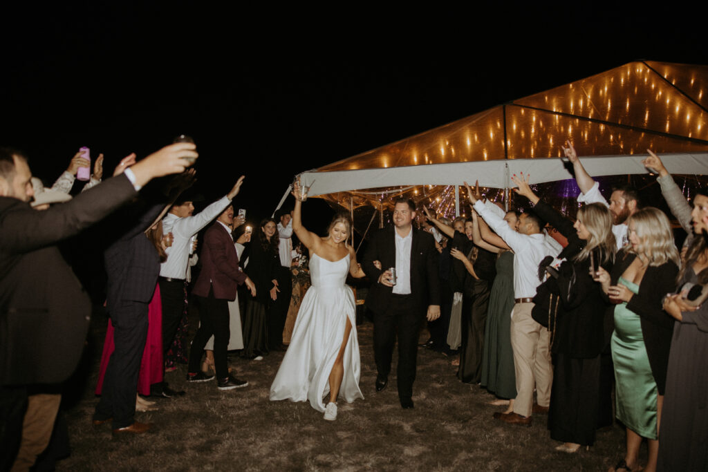 Golden Hour, Mountain Views & One Hell of a Party: This Snow Moon Ranch Wedding Had It ALL