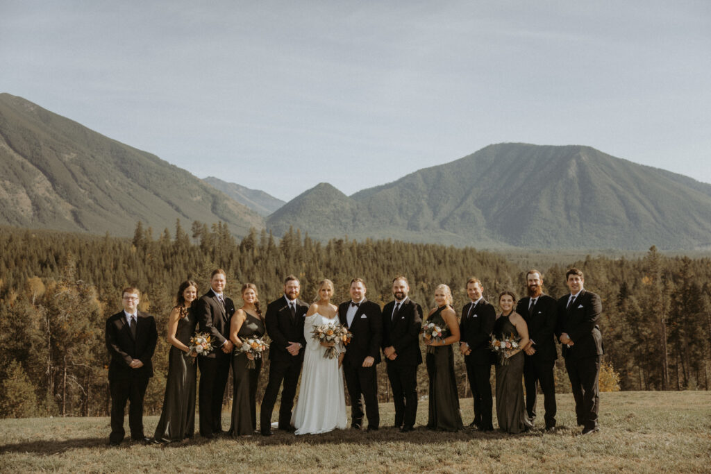 Golden Hour, Mountain Views & One Hell of a Party: This Snow Moon Ranch Wedding Had It ALL