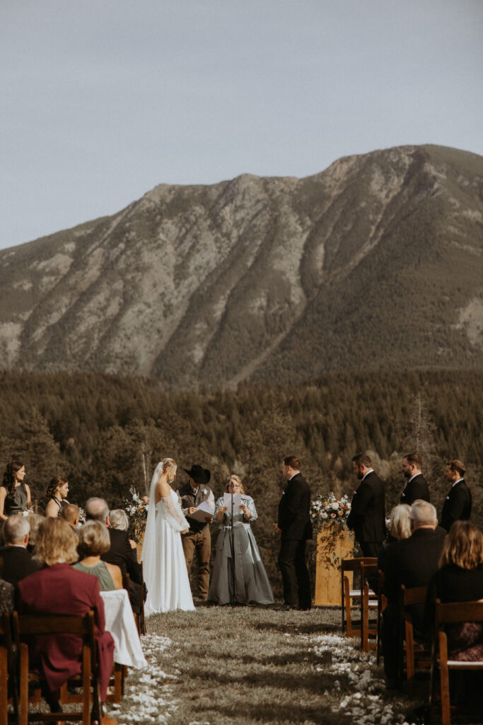 Cute couple at their dream ceremony