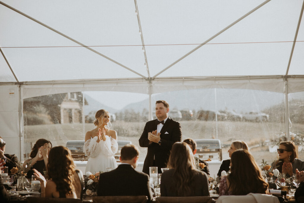 Golden Hour, Mountain Views & One Hell of a Party: This Snow Moon Ranch Wedding Had It ALL