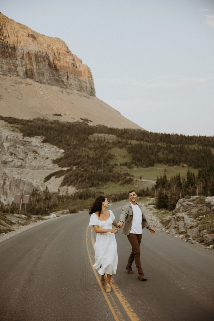 Maria & Corey’s Dreamy Glacier Park Engagement Session