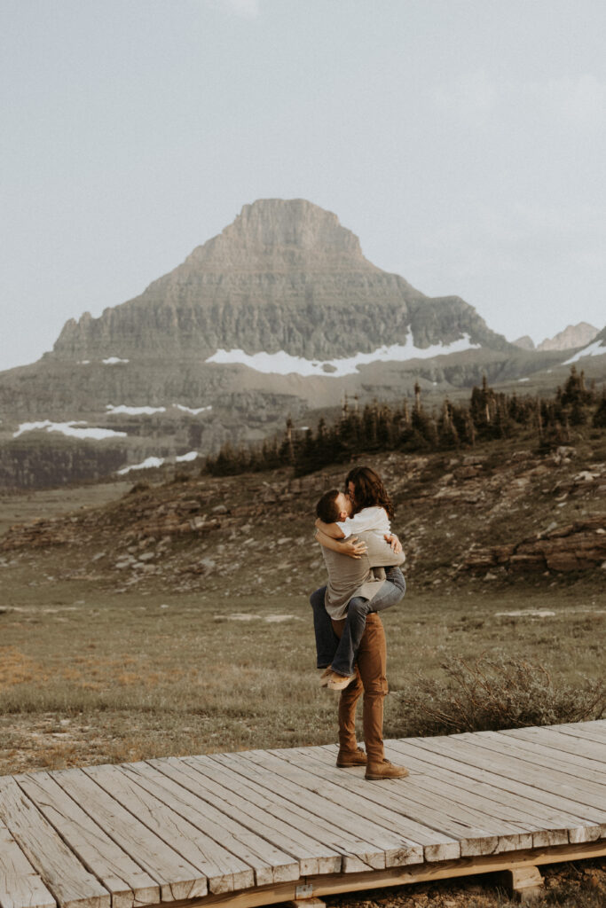 Maria & Corey’s Dreamy Glacier Park Engagement Session