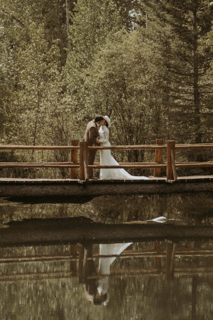 This Western Montana Wedding Made the Cover of Montana Bride (and You'll See Why)