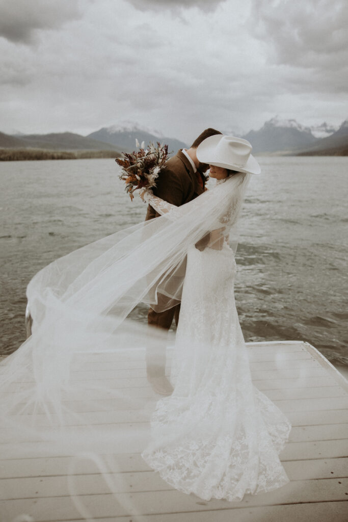 This Western Montana Wedding Made the Cover of Montana Bride (and You'll See Why)