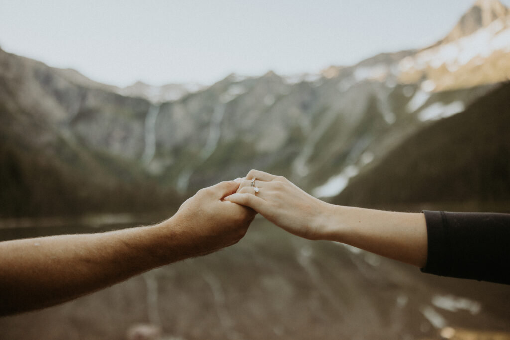 A Sunrise Surprise: Michaella & Jesse’s Avalanche Lake Proposal