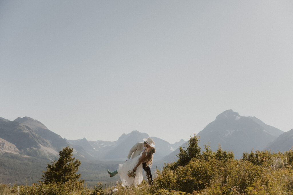 Cute couple other dream elopement