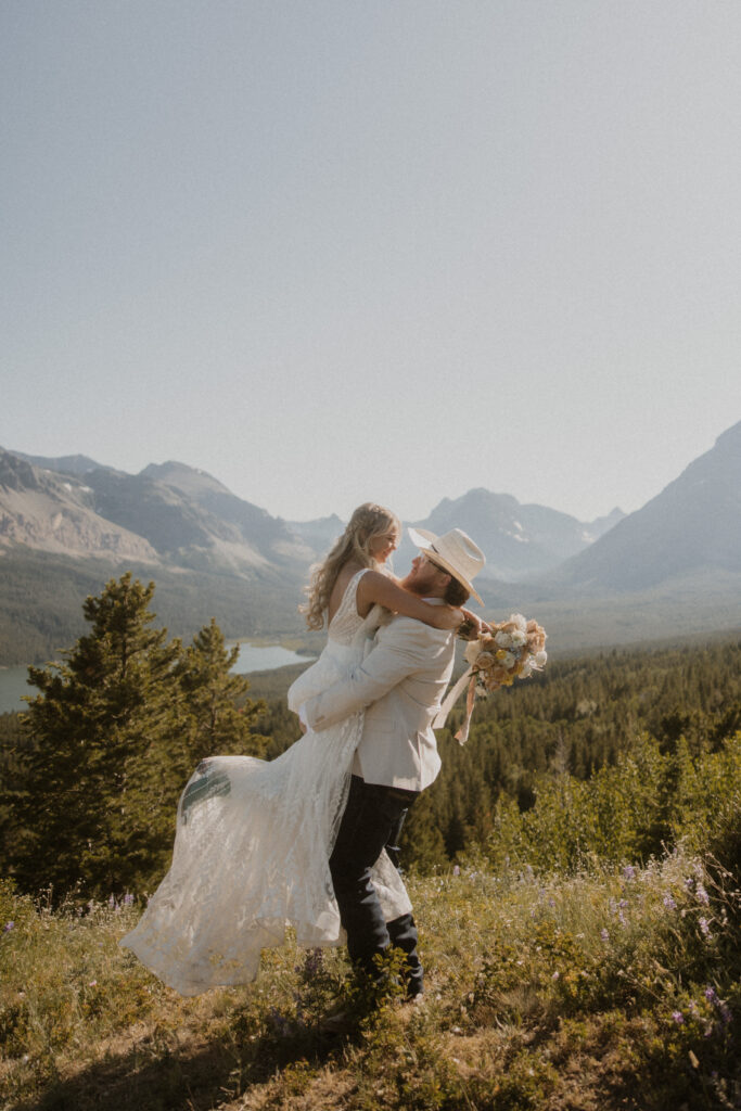 Cute couple other dream elopement