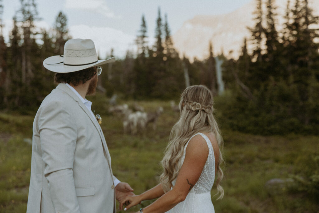 Cute picture of the newly married couple