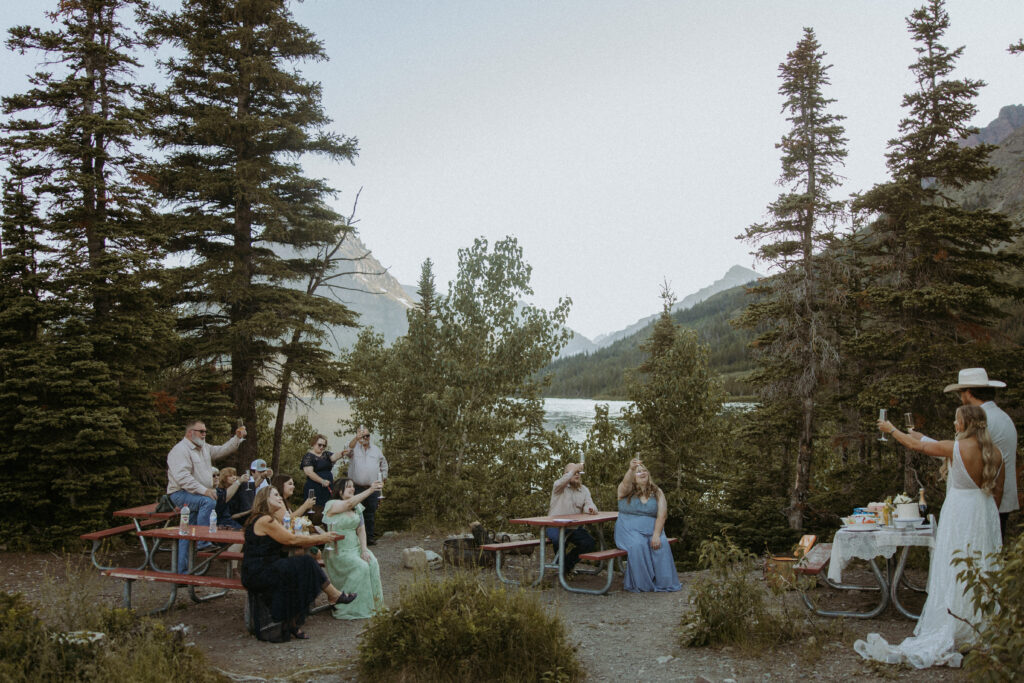Bailey & Jason’s Western Chic East Glacier Elopement