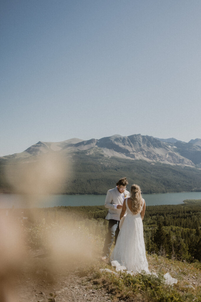 Bailey & Jason’s Western Chic East Glacier Elopement
