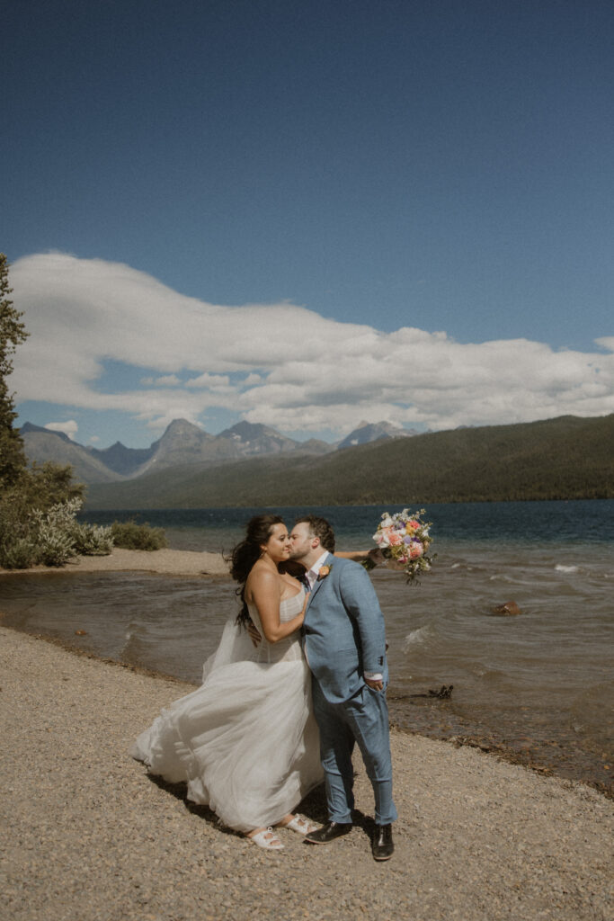 How to Plan the Perfect Summer Glacier Park Elopement (When You’re Inviting Guests Too)