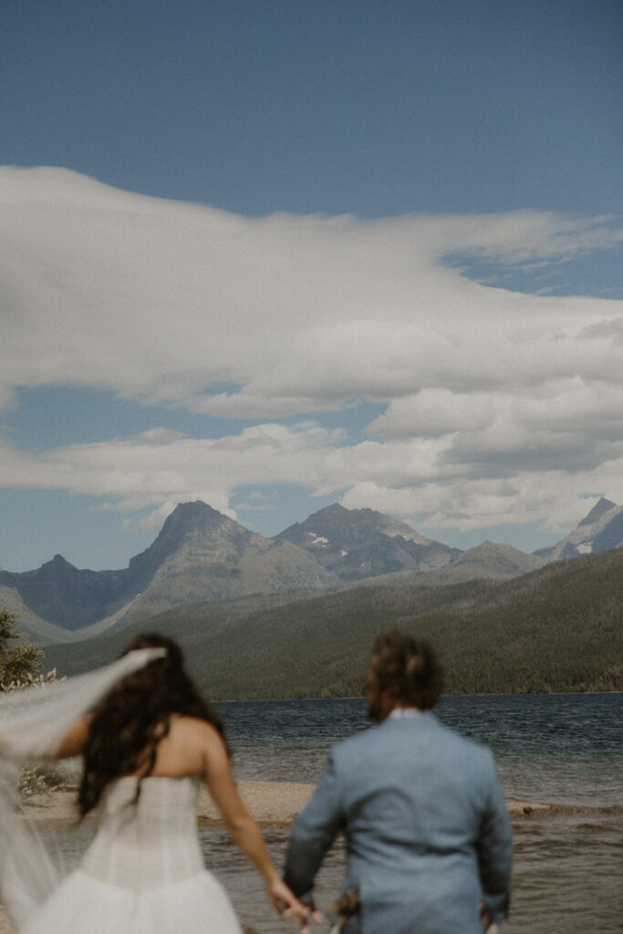 How to Plan the Perfect Summer Glacier Park Elopement (When You’re Inviting Guests Too)