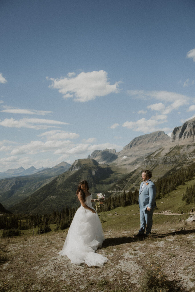 How to Plan the Perfect Summer Glacier Park Elopement (When You’re Inviting Guests Too)