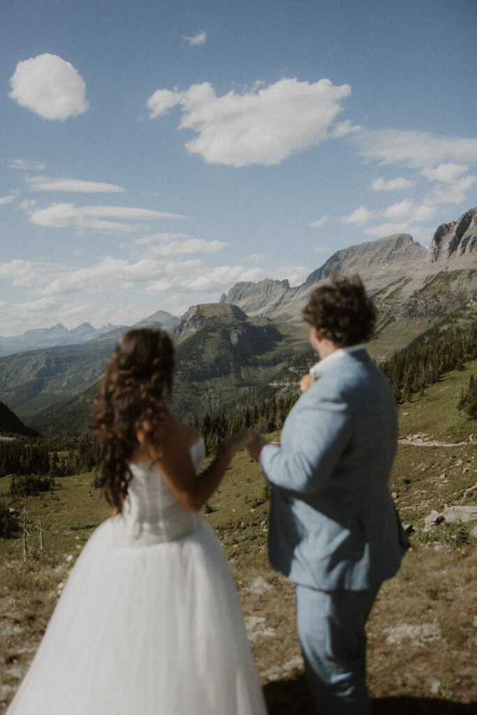 How to Plan the Perfect Summer Glacier Park Elopement (When You’re Inviting Guests Too)