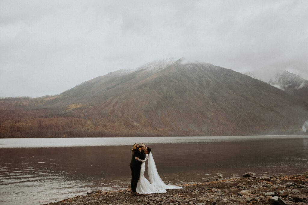 Eloping in Glacier National Park in October: The Secret Season for Stunning Fall Weddings