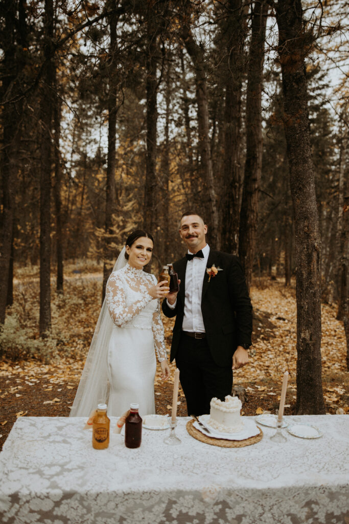 Eloping in Glacier National Park in October: The Secret Season for Stunning Fall Weddings