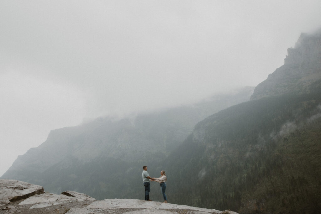 A Whimsical Glacier Park Engagement Session Straight Out of a Dream