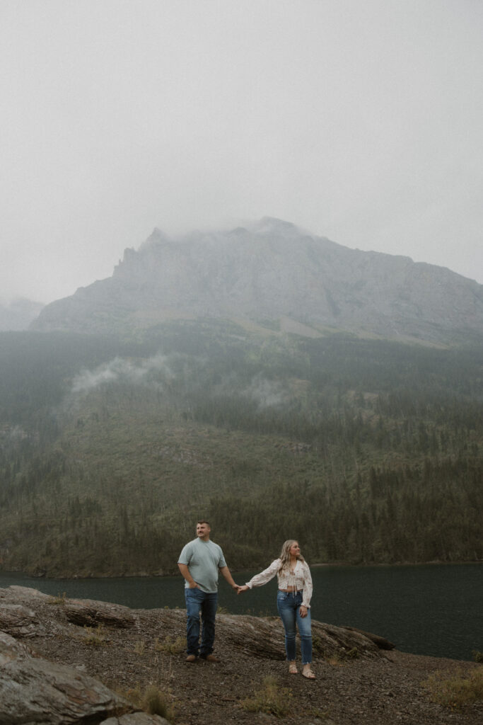 A Whimsical Glacier Park Engagement Session Straight Out of a Dream
