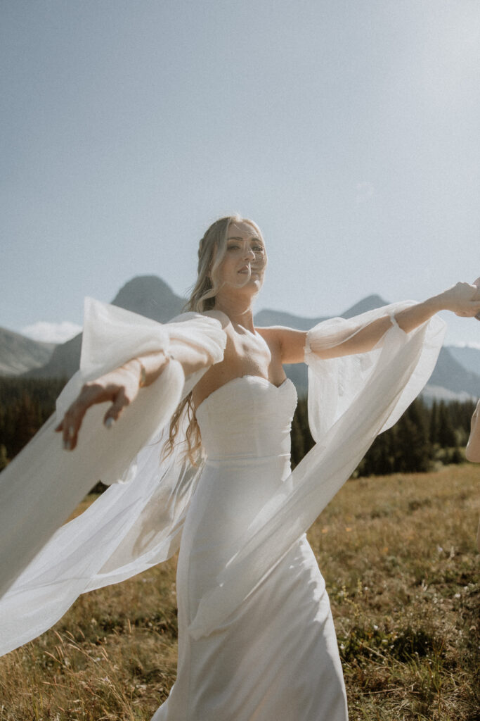 Stunning picture of the bride