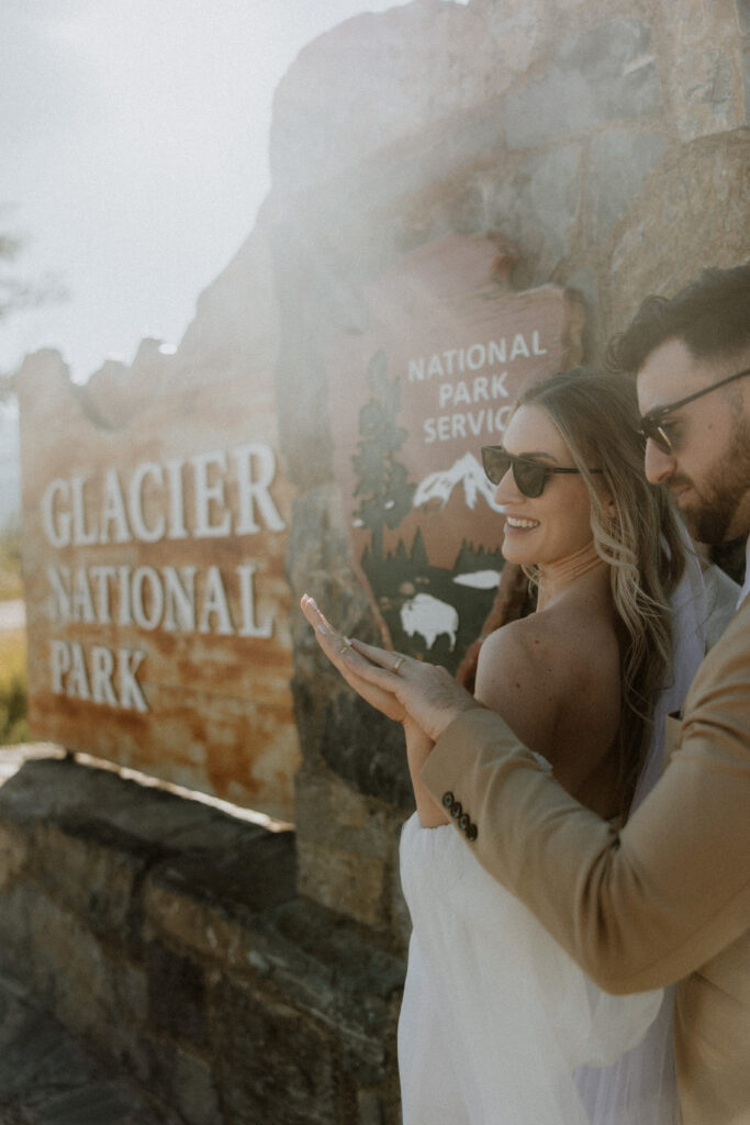 Earthy, Emotional, and Wildly Beautiful: This Glacier Park Elopement in St. Marys Was Pure Magic