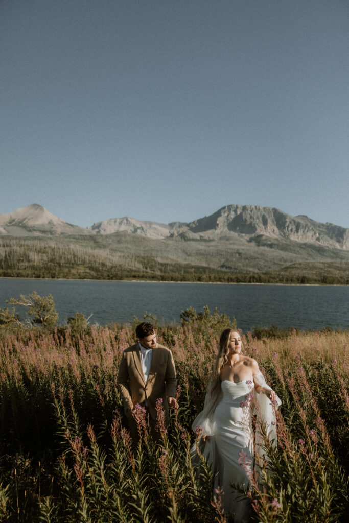 Earthy, Emotional, and Wildly Beautiful: This Glacier Park Elopement in St. Marys Was Pure Magic