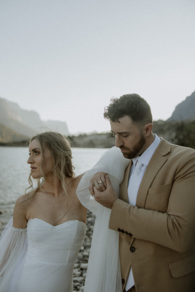 Earthy, Emotional, and Wildly Beautiful: This Glacier Park Elopement in St. Marys Was Pure Magic