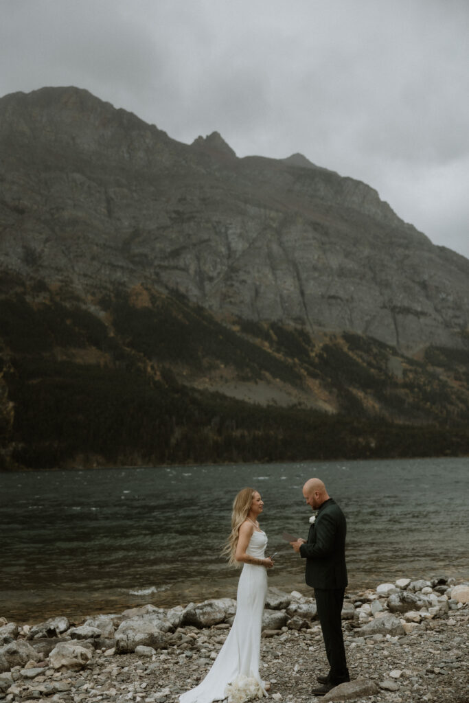 cute couple at their dream elopement ceremony