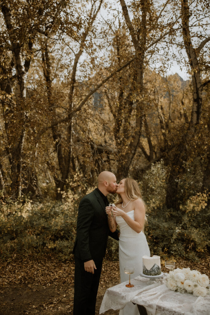Hope & TJ’s Moody & Intimate Glacier National Park Elopement