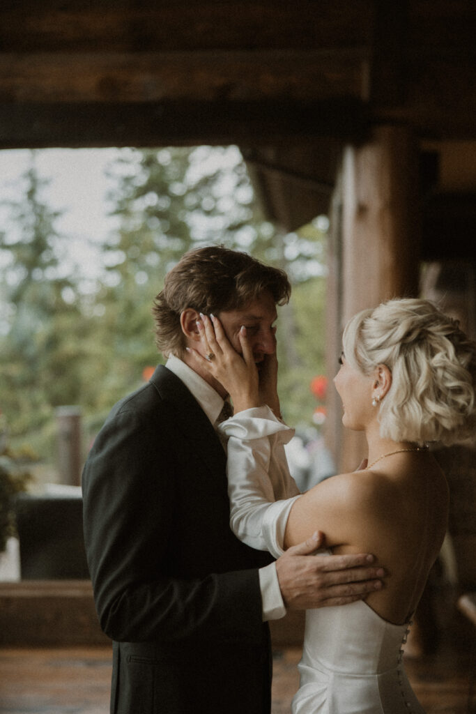 Lauren & Vince’s Intimate Whitefish Montana Wedding at The Homestead
