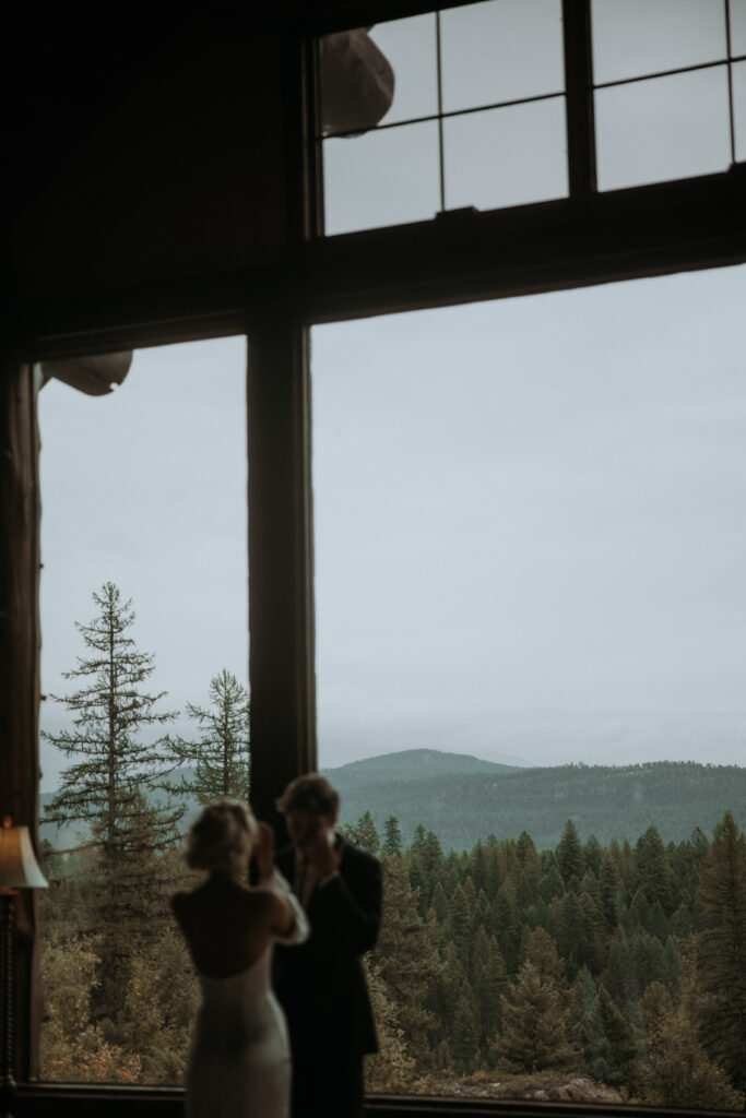 Lauren & Vince’s Intimate Whitefish Montana Wedding at The Homestead