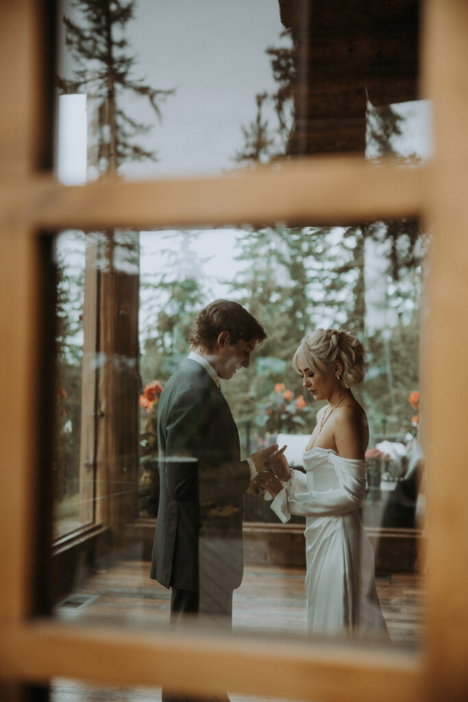 Lauren & Vince’s Intimate Whitefish Montana Wedding at The Homestead