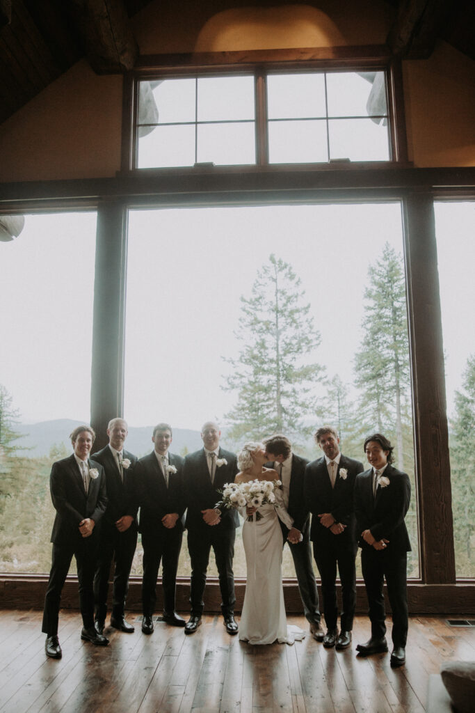 Lauren & Vince’s Intimate Whitefish Montana Wedding at The Homestead