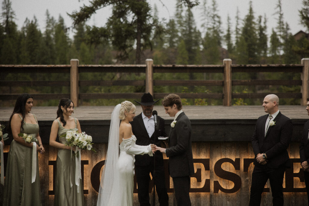 Lauren & Vince’s Intimate Whitefish Montana Wedding at The Homestead