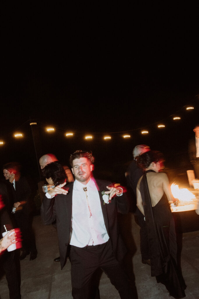 fun wedding reception party